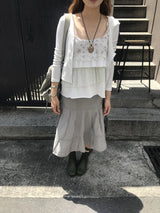 momo flower layered sleeve