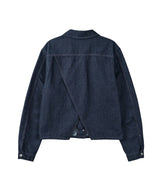 LPバックスラッシュデニムジャケット