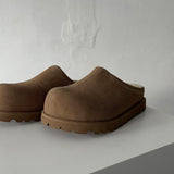 YSH5115 シャムド Ugg スリッパ (2色)