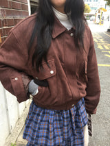 Kiko Suede Padded Jacket (2color) - MD Pick
