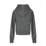 Kaelin Stud Pocket Hood Zip-Up