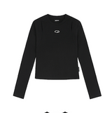 Odd-Signature-Cut-Off-Slim-Long-Sleeve - 3COLOR