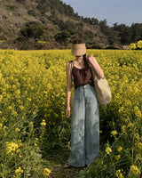 ペリインシジョンワイドデニムパンツ