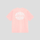 ウォッシュドホワイトロゴTシャツ
