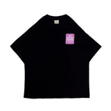 PEANUT STAIN - パッケージング ブラック オーバーサイズド Tシャツ