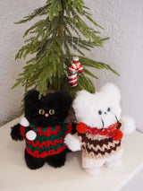 Keyring Acc 'Cowichan knit' - 3 Color