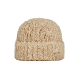 VARZAR Safety Pin Fur Beanie / Beige