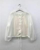 Shiro Blouse + Sleeveless (2color)