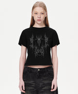 TATTOO CROP TEE