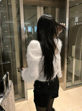Square neck twilight blouse