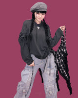 papa cargo denim pants