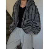 [Unisex] Fur 2way hood jumper(4color)