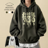Polbit Vintage Printed Hoodie  [Fleece]