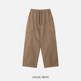スリックカーゴフリースワイドパンツ 4C