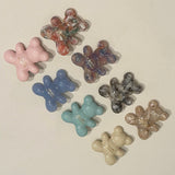 Teddy bear hair pin (8color)