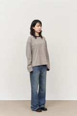 クロップリベットリンガートップ (3color)