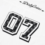 DC x The Rolling Stones Star 07 One Shoulder LS Jersey White