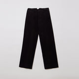 WOMAN CLASSIC CORDUROY PANTS DEEP BROWN