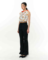 JOMO Motif Square Scarf _ Orange