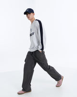 サッカーユニフォームフットボールMTM(Navy, Gray)