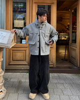 Cozy Golden One-Tuck Pants