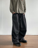 Fatigue Parachute Denim Pants