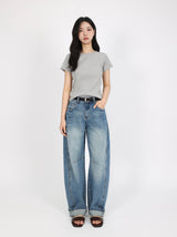  3ND REPRODUCTION PRE-ORDER PANELLED CURVED FIT DENIM code 26201