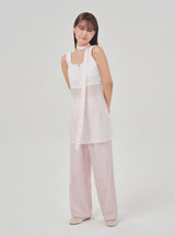 Gleam wide pants (pink)