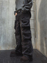 Hands Utility Pocket Cargo Denim