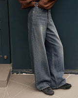 Haro wide denim pants