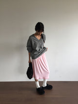 Suede platform mules (2color)