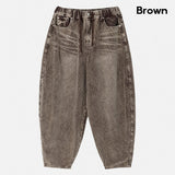 Dusty Corduroy Washed Balloon Pants
