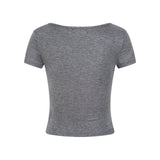 Tarin Off Neck Shirring Tee