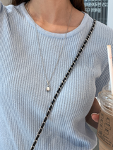 Weekly Linen Ribbed Round Knit / 4 colors