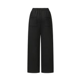 MOEN CROSS LEATHER PATCH SWEAT PANTS UNISEX (2Color)
