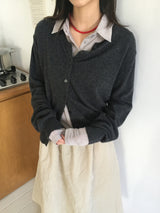 Drizzle midi skirt (2color)