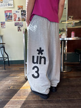 Untitled Symbol Balloon Sweatpants Gray