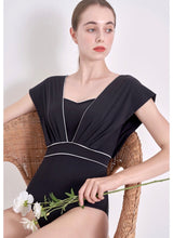 Hepburn swimsuit Black