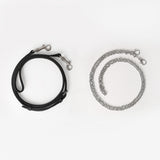 ハートスエードミニバッグ (BLACK)