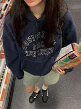 [Fluff wool] Kentucky hoodie