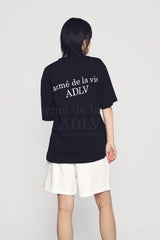 24FW ブラッシングティースガールベビーフェイス半袖Tシャツ (OVERSEAS EXCLUSIVE) ブラック