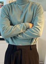 Compact Half Neck Polar Knit 5COLOR