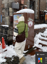 Hour Open Semi-Over Wellon Padded Vest