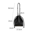 Natural Canvas Shirred Pouch Bag - A Drawstring Bag with a Unique Vibe