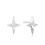 Cross 925 Silver + Rhodium Plating Stud Earring E053-02H