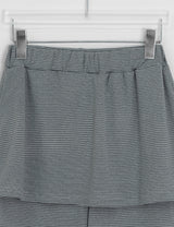 Sashio Stripe Layered Skirt Pants