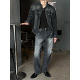 [PROMOTION] Domingo biker denim jacket (2color)