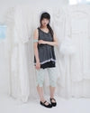 APRON MICRO PANTS / BLACK