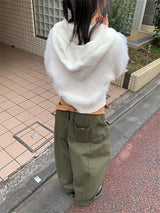 バルーンスナップワイドパンツ(3C)