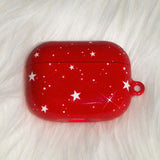 [MADE] スターリーエアポッドケース (red)